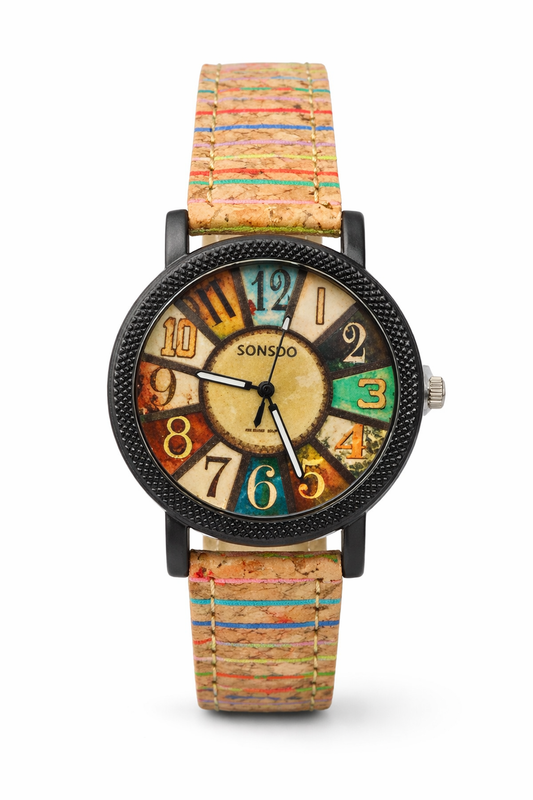 Vintage Women Quartz Wrist Watch Leather Strap Casual Fashion Gift