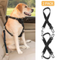 Dog Car Seat Belt 2 Pack | Adjustable Pet Safety Harness for Vehicle Travel